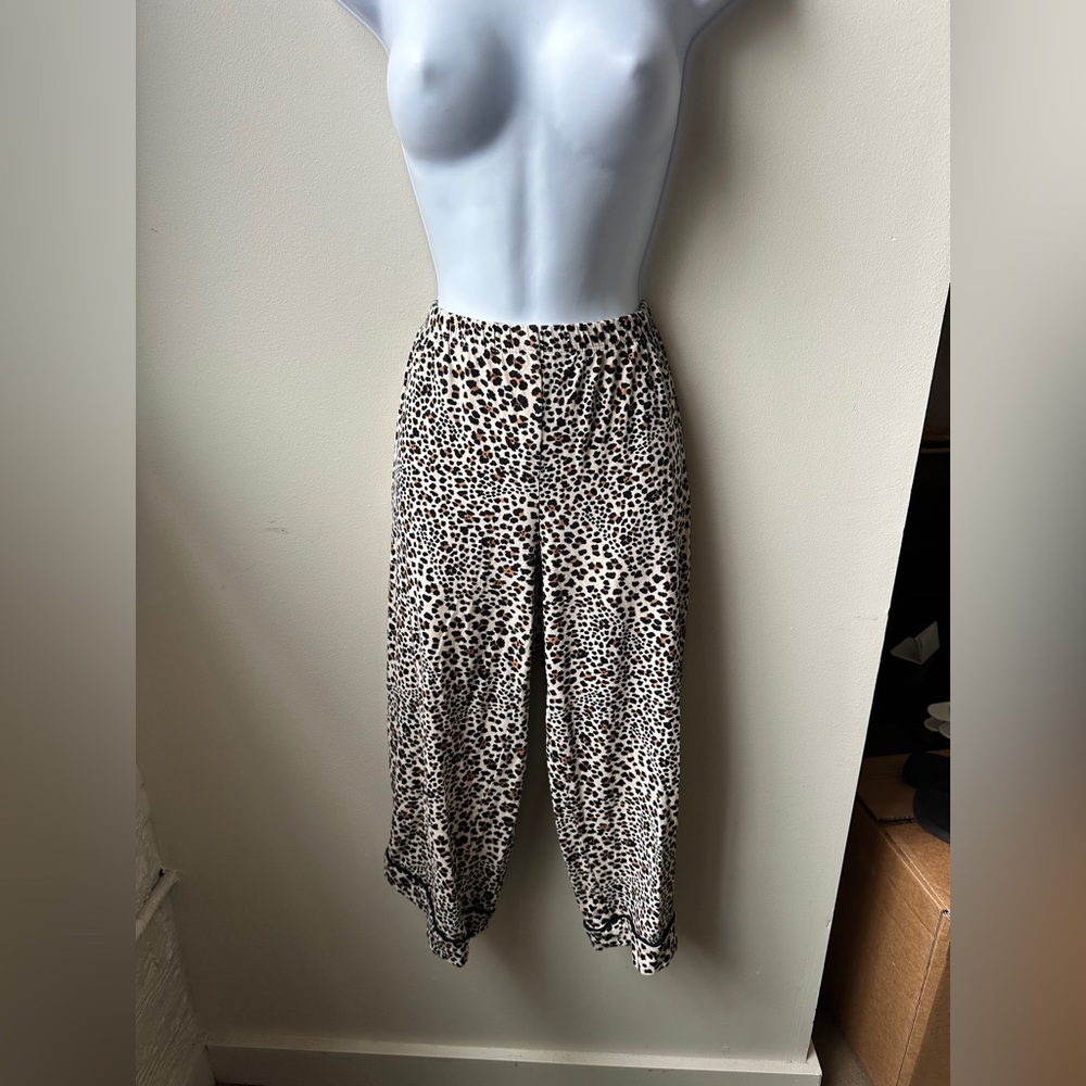 Y2K style Leopard Cute matching Pyjama Set Coquette Cute 2000s loungewear, M